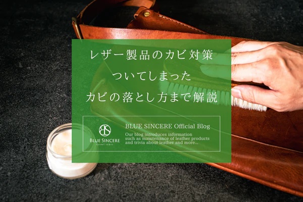 レザー製品のカビ対策｜革についてしまったカビの落とし方