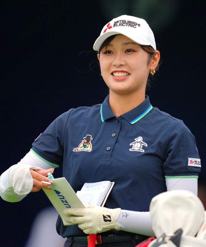 吉澤 柚月プロ着用☆宮里藍 サントリーレディスオープンゴルフ