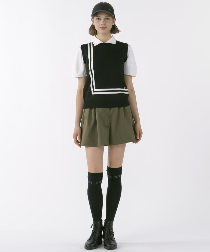 美品 DESCENTE水色 ポロシャツとスカートセット 美品 DESCENTE水色 ポロシャツとスカートセット 美品 DESCENTE