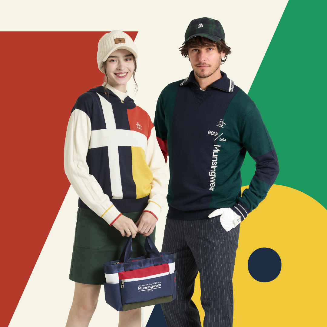 【マンシングウェア】25FWカタログ