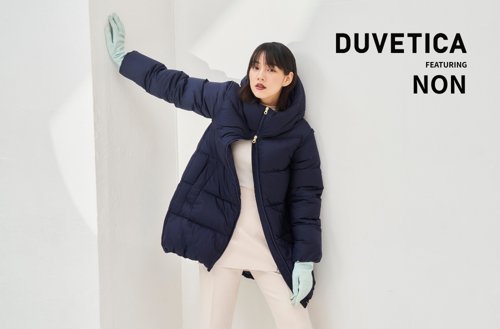 DUVETICA / ロングダウンジャケット/38/ナイロン/BLK/無地/ALIA DUVETICA◇ロングダウンジャケット/38/ナイロン/BLK/無地/ALIA