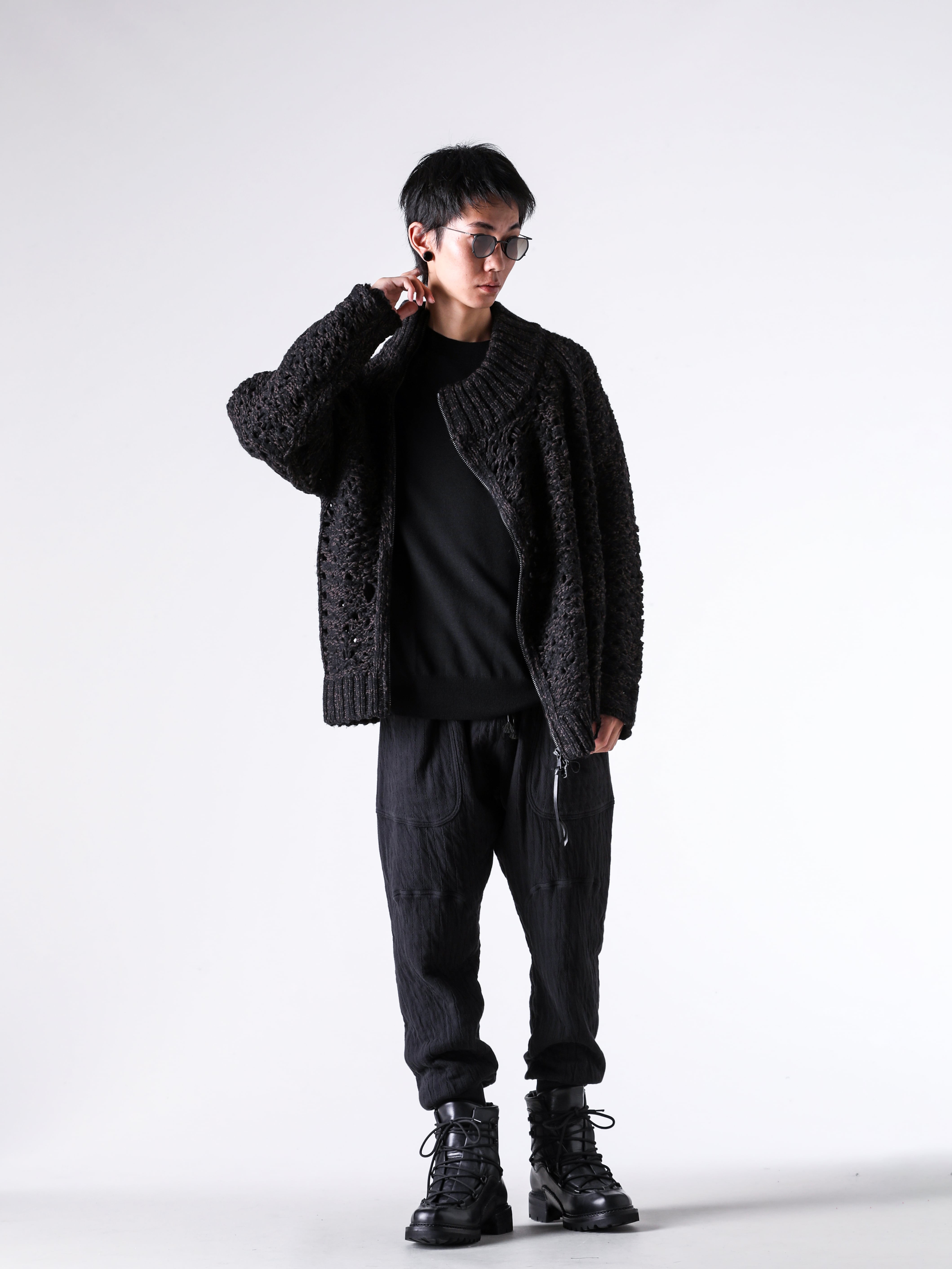 JULIUS 25SS マイラーカーブジーンズ 2カラースタイリング