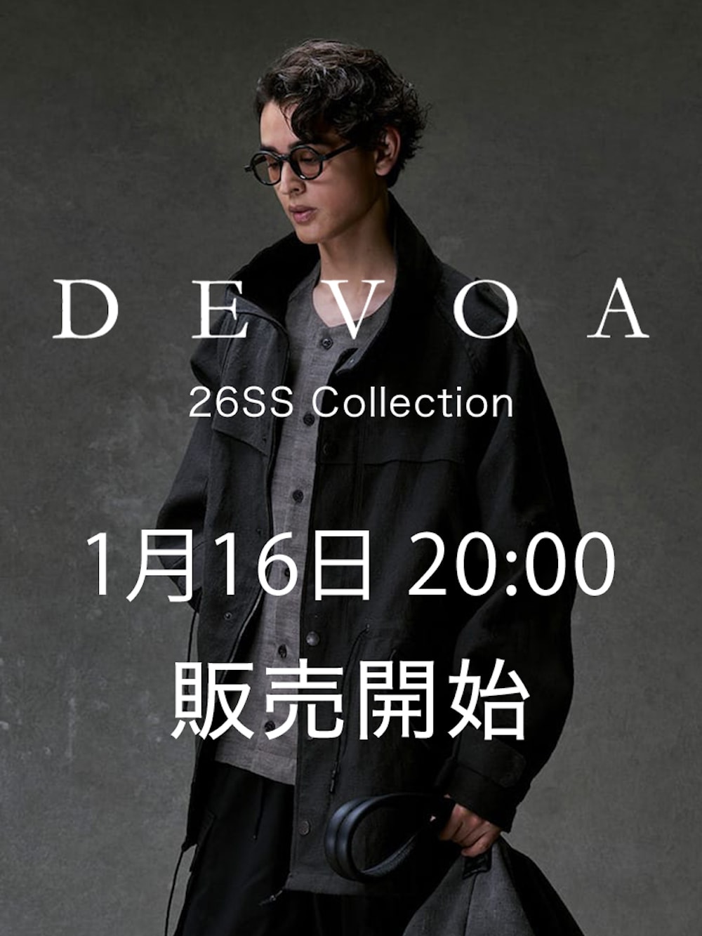 DEVOA ノーカラーコート DEVOA デヴォア - メンズ ノーカラーコート -FASCINATE