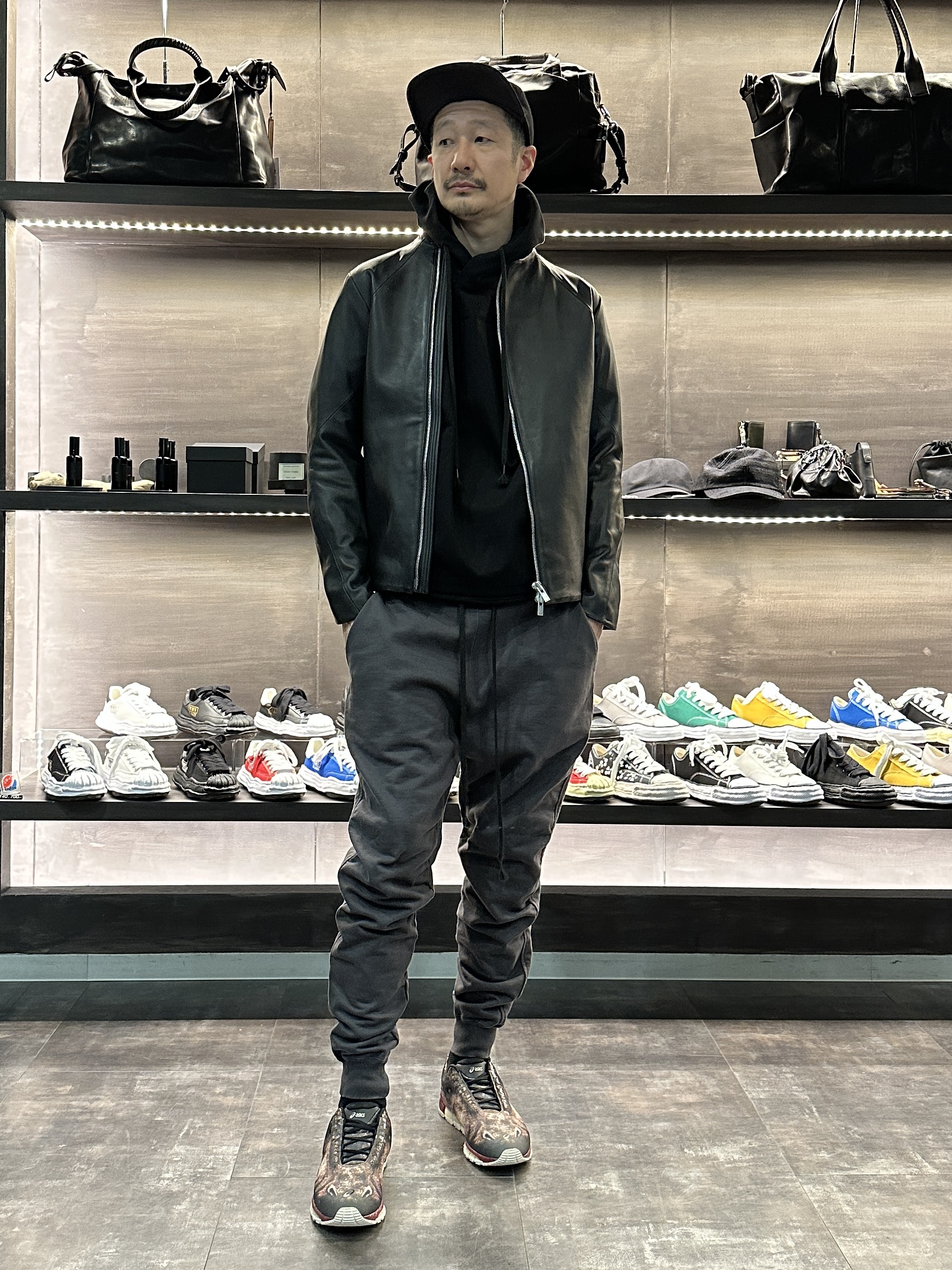 DEVOA デヴォア - メンズ ノーカラーコート -FASCINATE