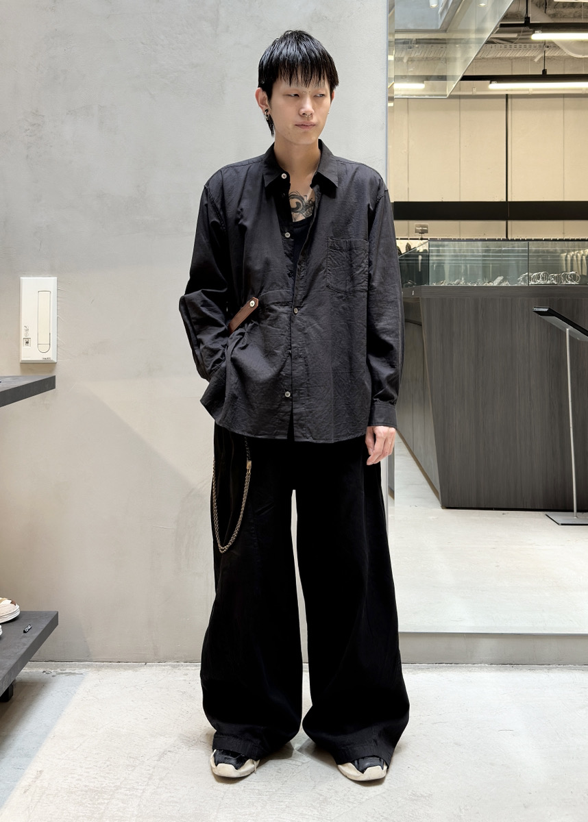 ZIGGY CHEN BRAIDED THICK LEATHER. （Black/04） - Osaka / Kyoto