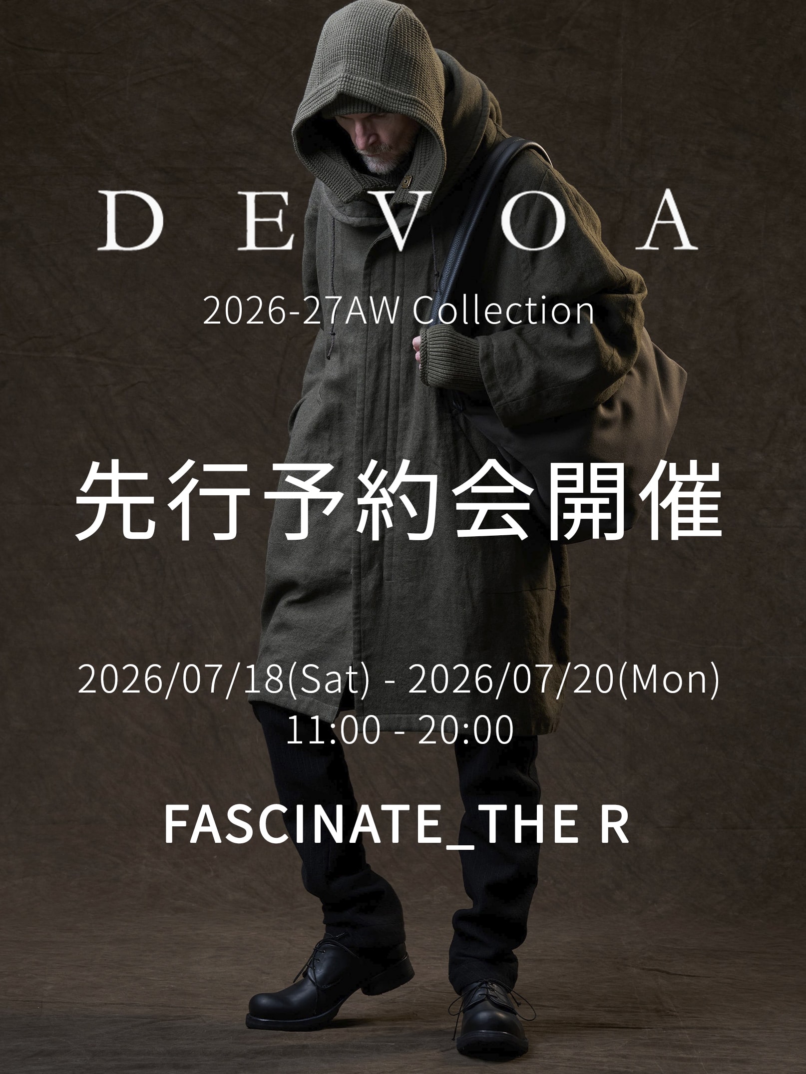 デヴォア DEVOA パンツ 通販 大阪 心斎橋 / 京都 -FASCINATE