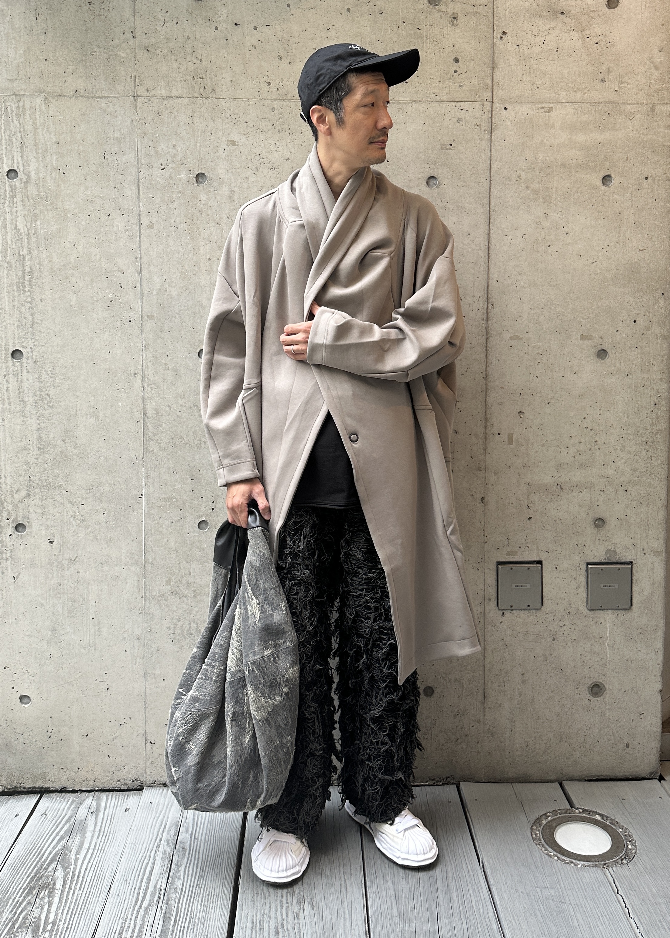 TAAKK Denim Bag (Middle) （GRAY） - Osaka / Kyoto Stores, Ship 