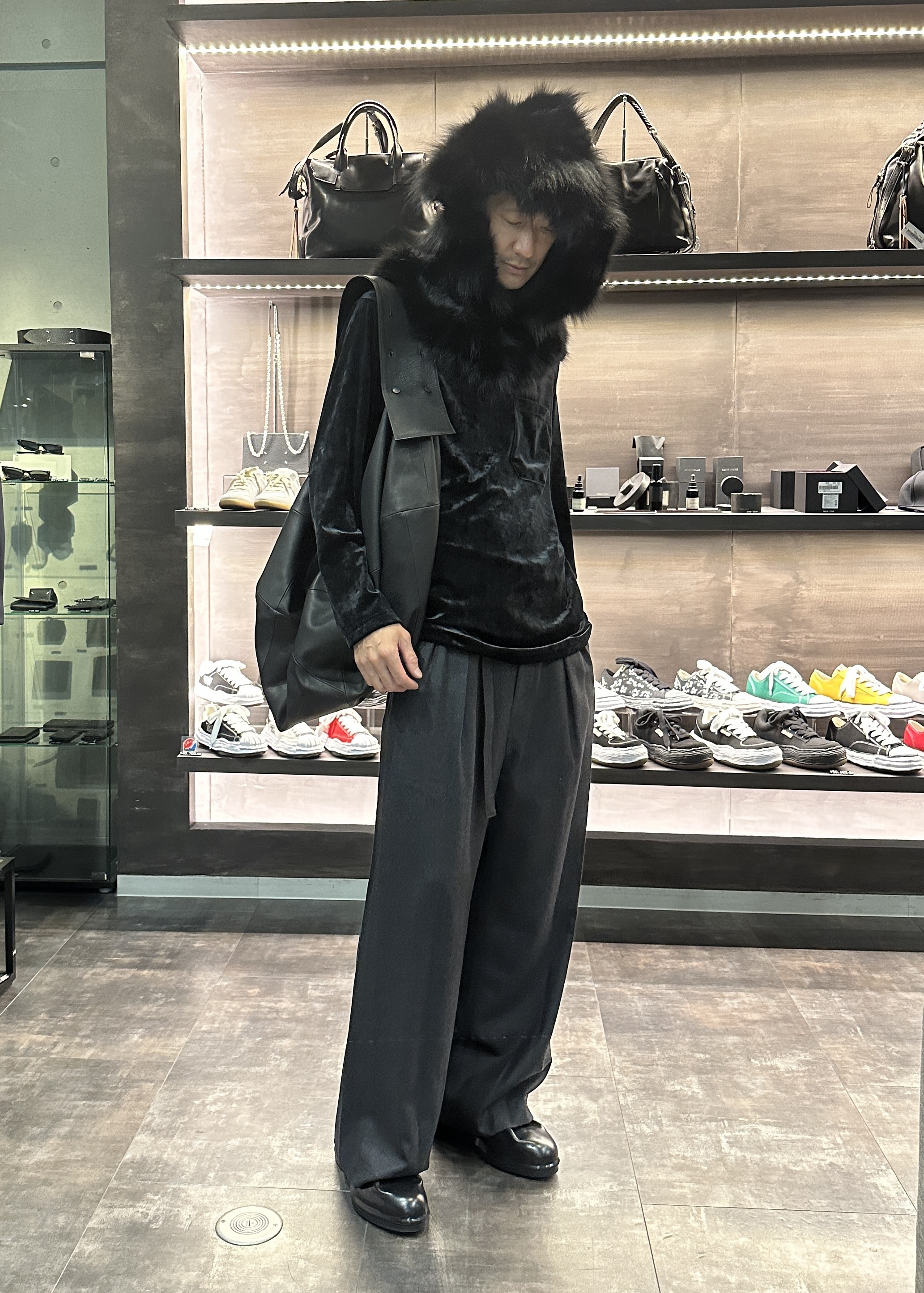 ターク TAAKK FUR HOOD （BLACK） -FASCINATE
