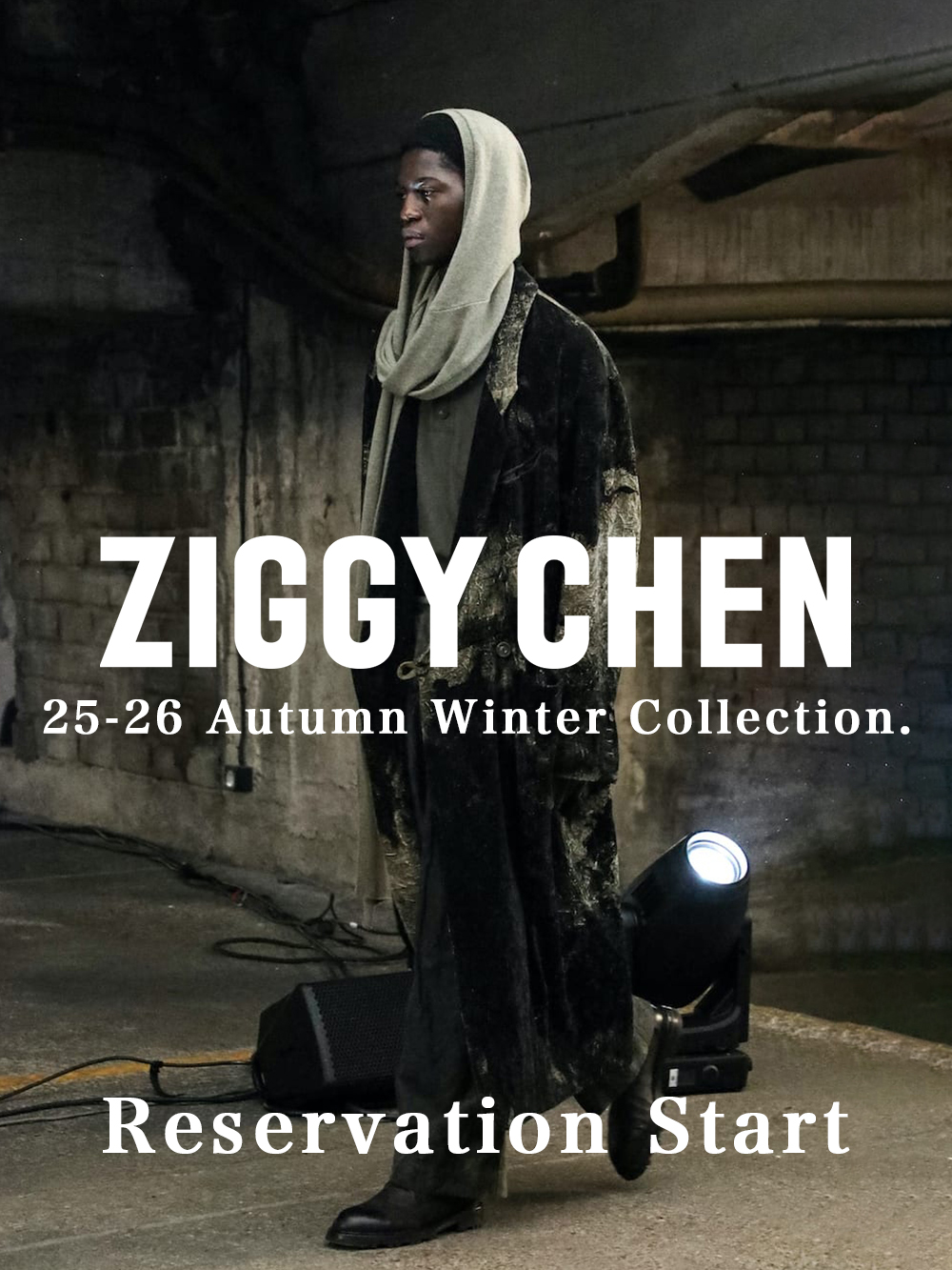 [Pre-order Information] ZIGGY CHEN 25-26AW Collection is open for reservation now!