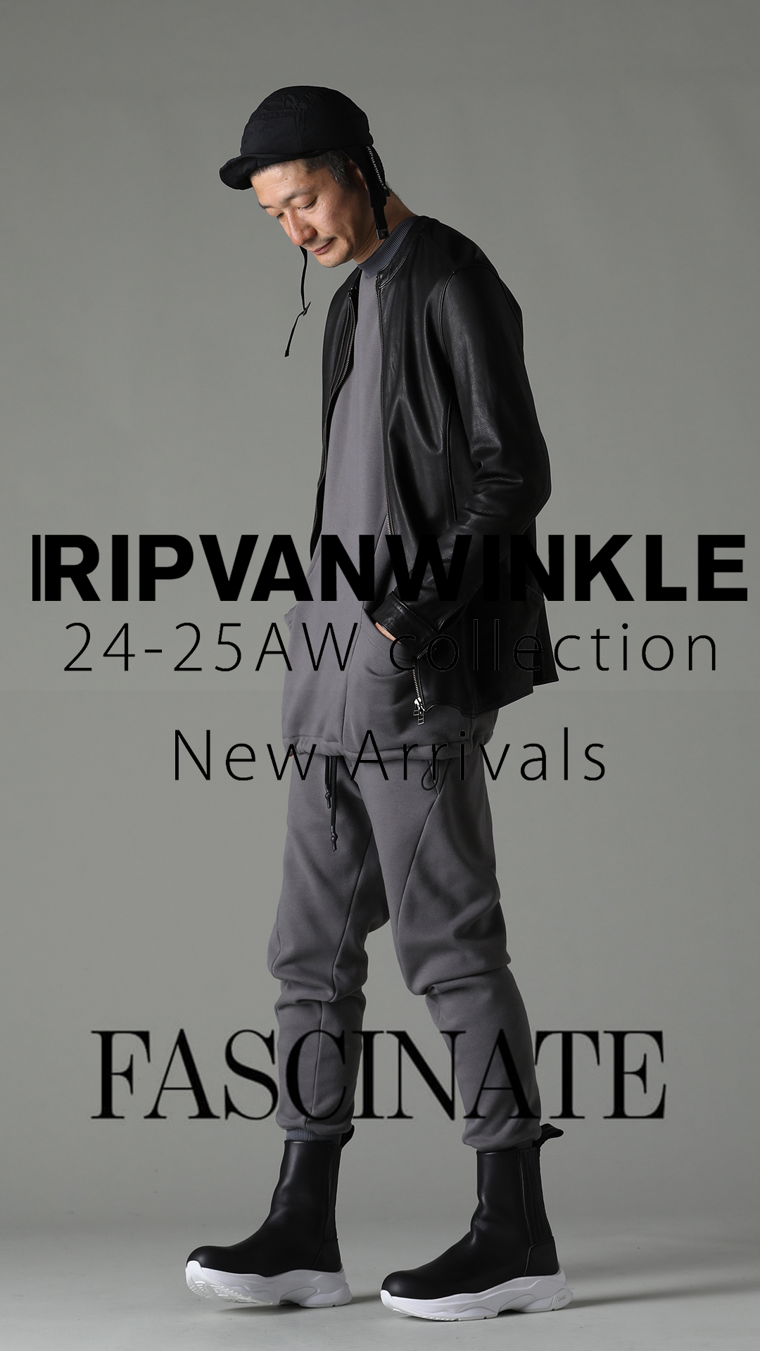 【入荷情報】RIPVANWINKLE(リップヴァンウィンクル) 24-25AWコレクションより、第3弾目のアイテムがデリバリー！ -FASCINATE