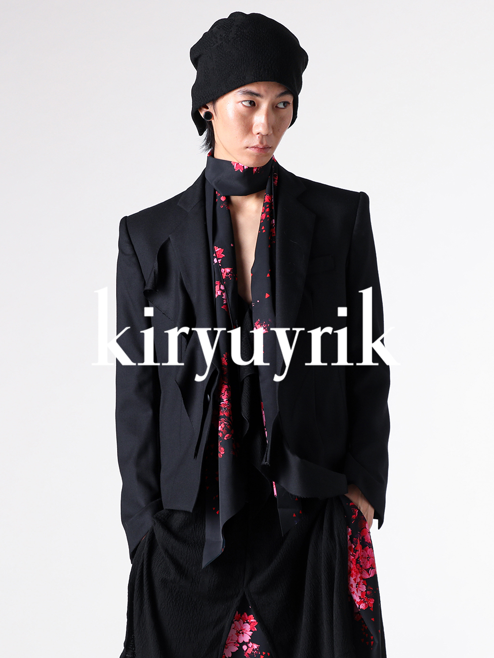 名作！！ザ・ヴィリジアン レザージャージ The Viridi-anne ワイドパンツ レザージャケットスタイル -FASCINATE