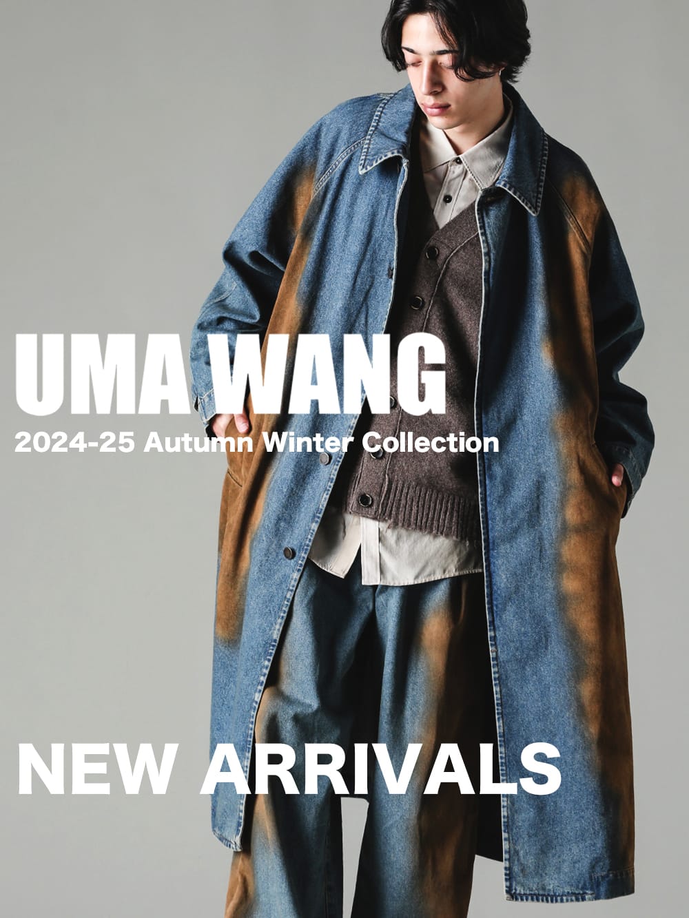 入荷情報] UMA WANG 24−25AW コレクション 新作アイテム入荷