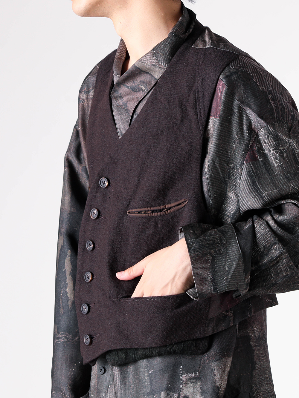 ほぼ未使用 Jan-Jan ヤンヤン ジギーチェン ウール リネン ほぼ未使用