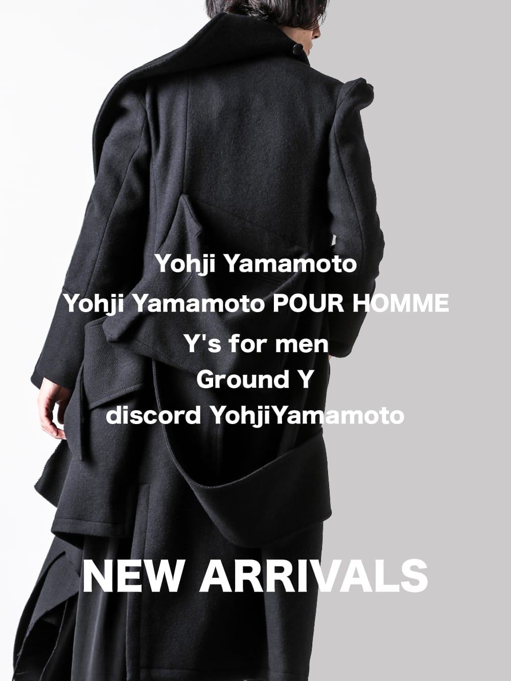 Yohji Yamamoto POUR HOMME ヨウジヤマモト プールオム -FASCINATE