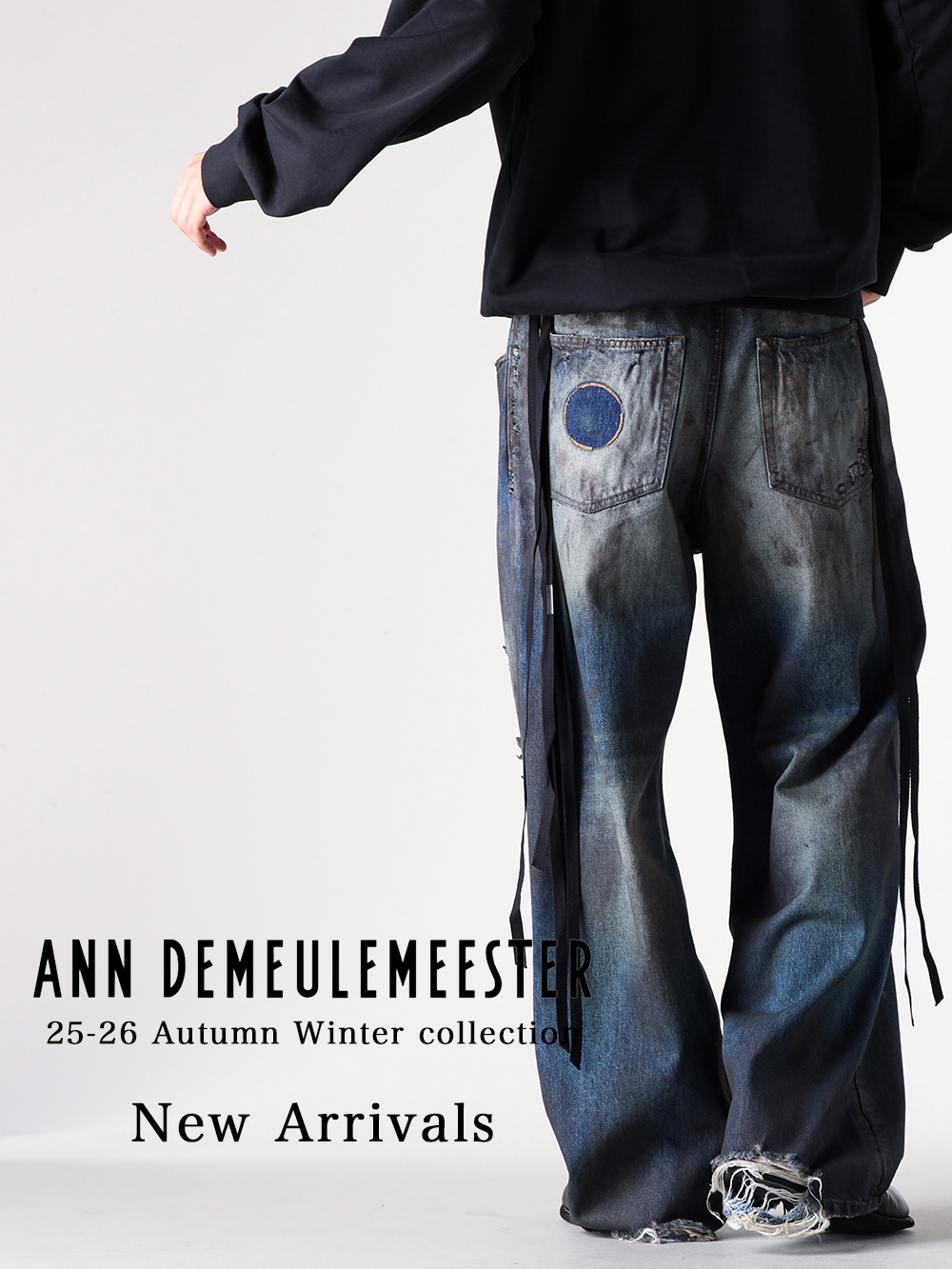 ANN DEMEULEMEESTER ネクタイ ANN DEMEULEMEESTER ネクタイ ANN DEMEULEMEESTER(アンドゥムル