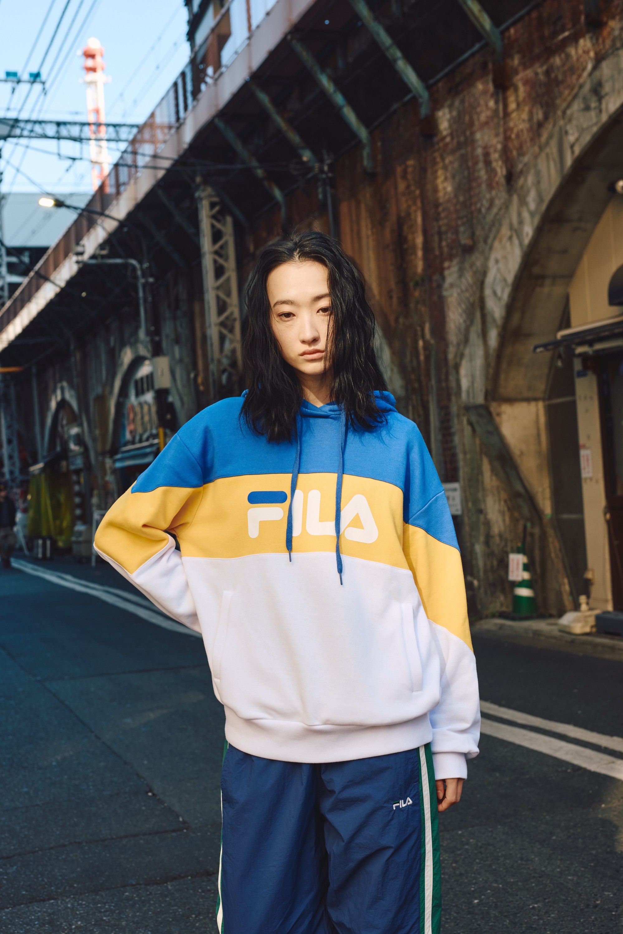 IMP. 松井奏さん着用】BIGフーディ(CASUAL) -FILA（フィラ）公式通販