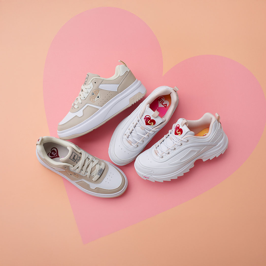 FILA(フィラ)★LADY'S_ホットサマーモノグラムクロップT_2色 ムラサキスポーツ限定】FILA フィラ スニーカー レディース 厚底