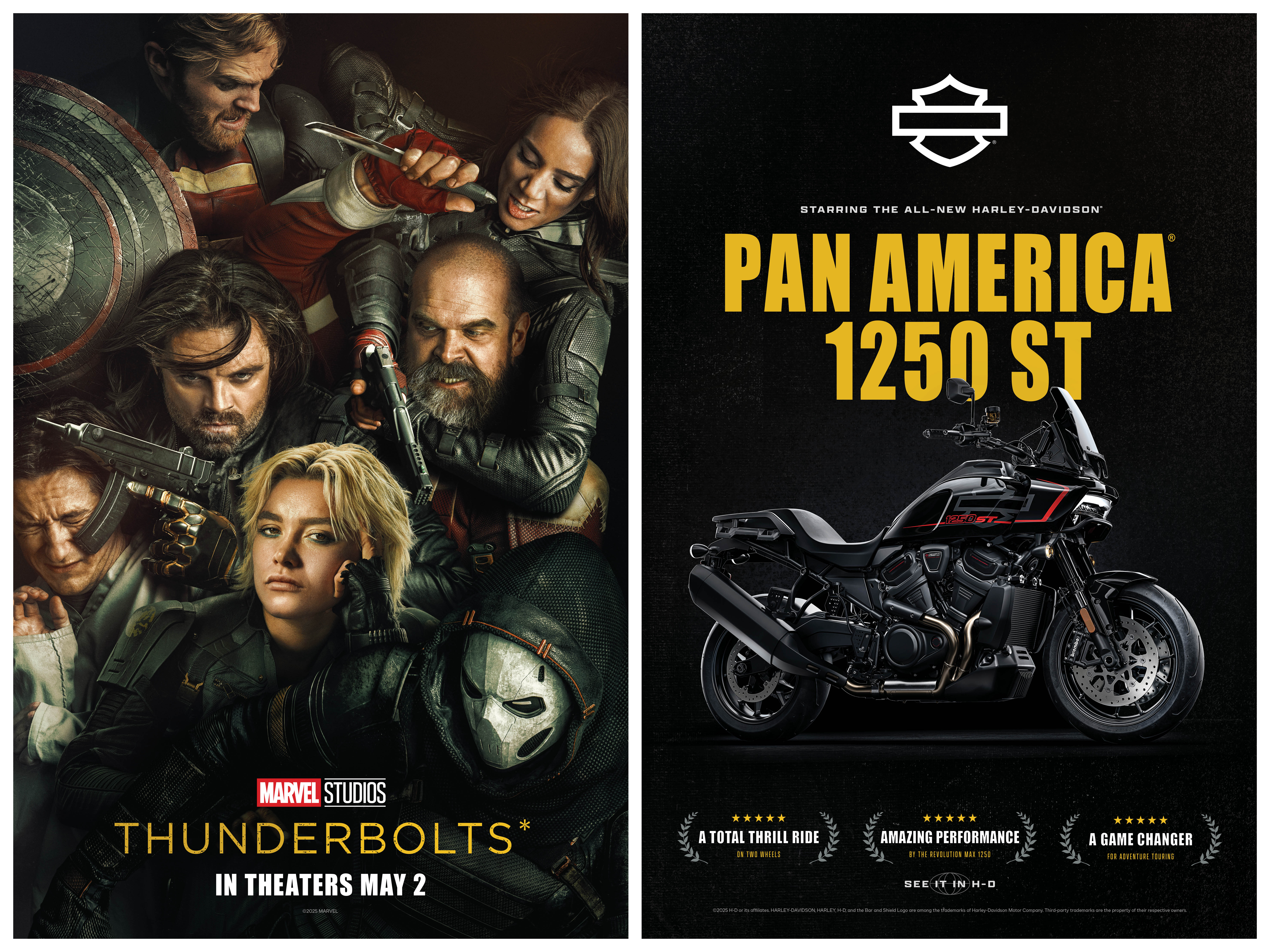映画 サンダーボルツ* Thunderbolts* 4DX A3告知ポスター(映画
