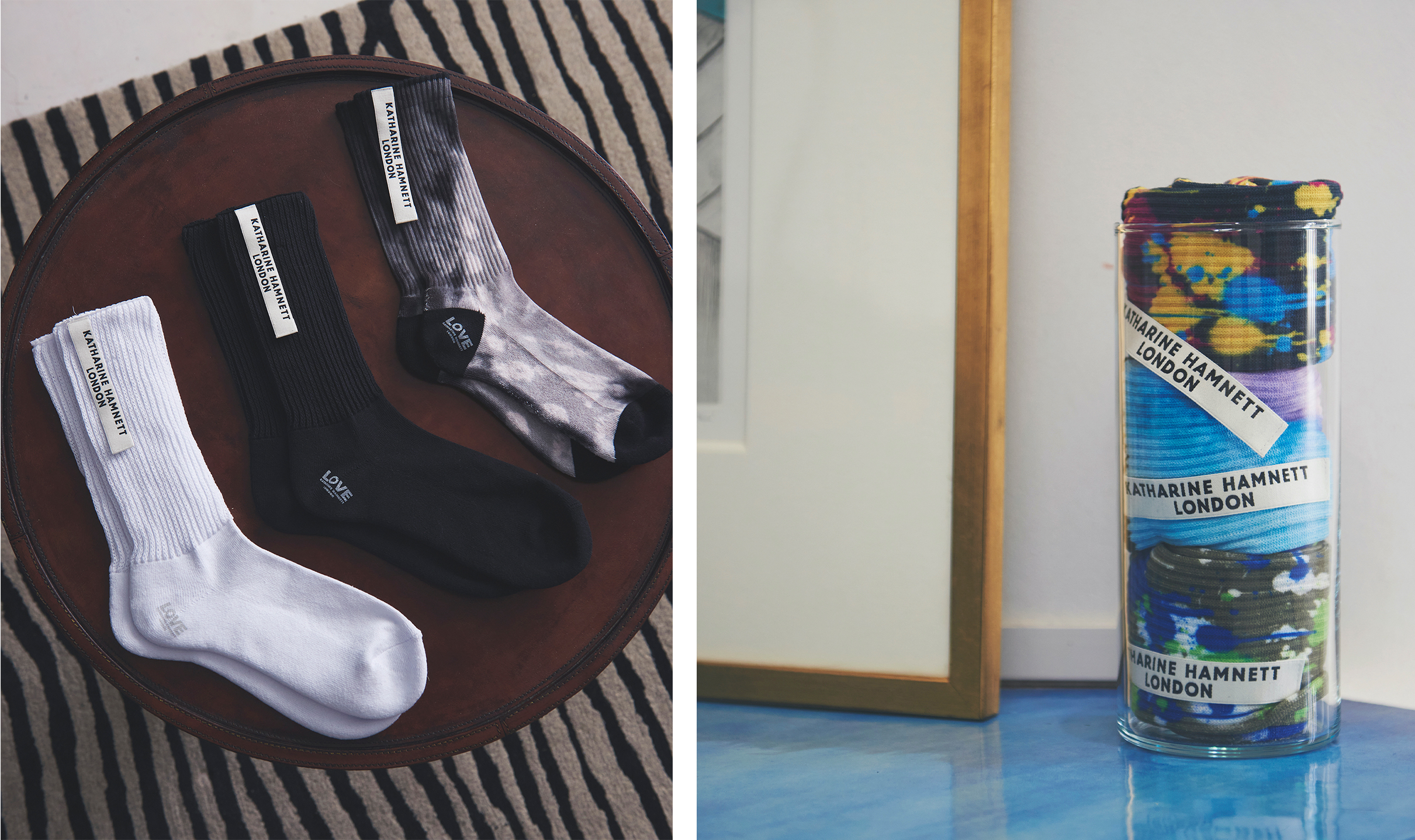 超特価激安 確認用‼︎ ⒉ KATHARINE HAMNETT LONDON socks ソックス