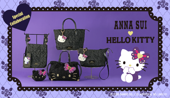 ANNA SUI × HELLO KITTY シリーズ -人気ブランドのバッグ、財布なら