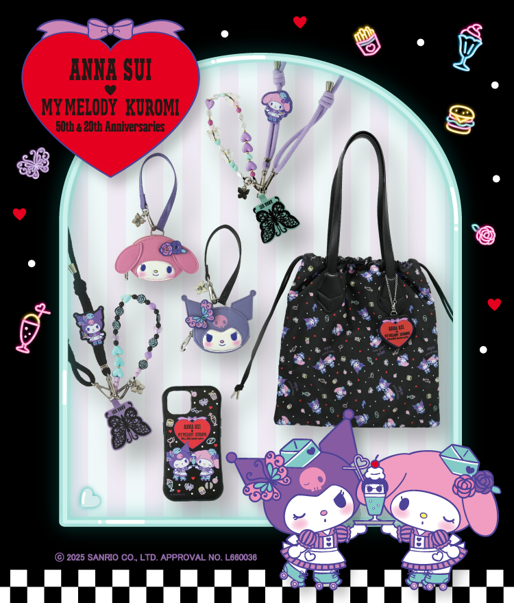 ANNA SUI】マイメロディ・クロミ アニバーサリー