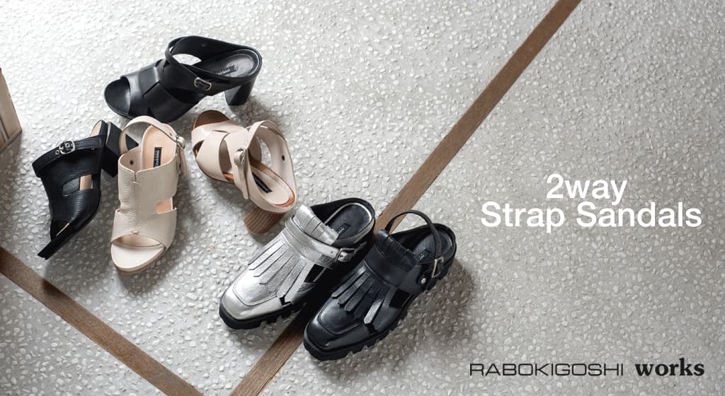 RABOKIGOSHI worksの2way Sandals -【公式】ラボ・キゴシ