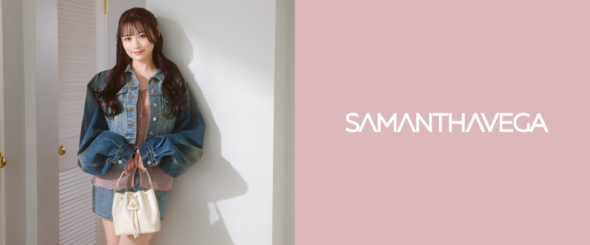 ♡超美品Samantha Vega♡ Samantha Vega 2WAY Shoulder Hand Bag Lace up Heart Bijou Mini