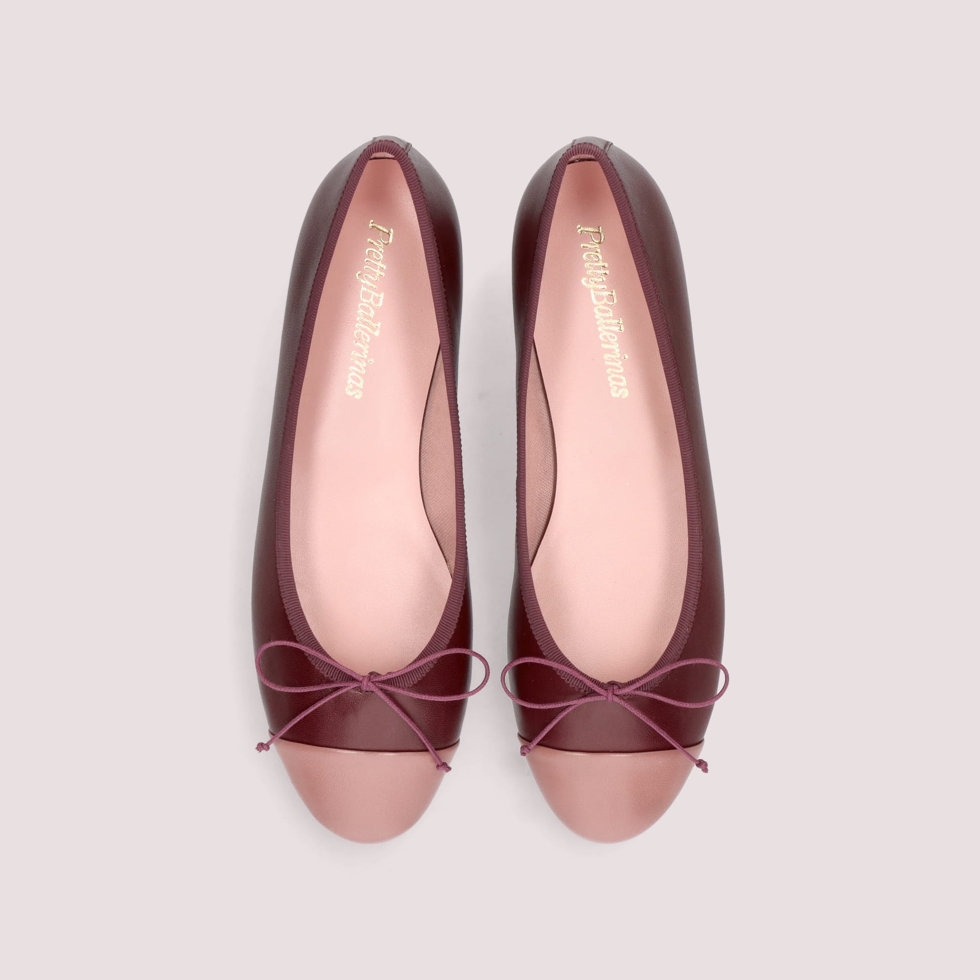 NICOLE cap-toe SANTAL-PRUNA