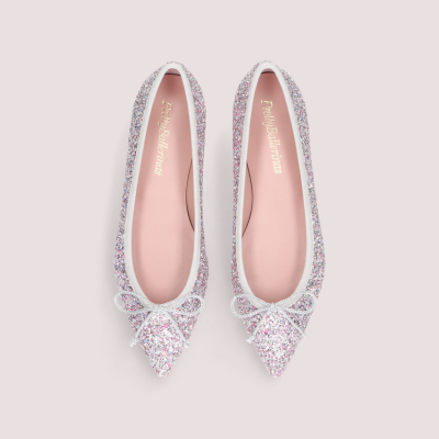 Pretty Ballerinas♪ポインテッドトゥ グリッター フラット ELLA glitter（エラ グリッター）ポインテッドシューズ （MUNICH
