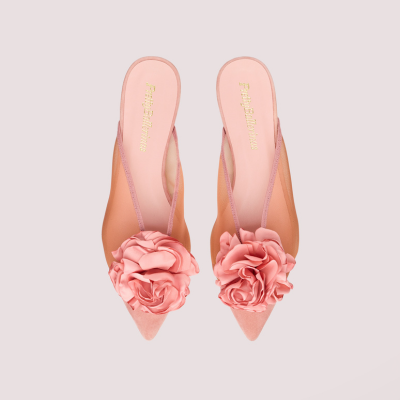Pretty Ballerinas*フラワー付メッシュポインテッドトゥミュール Pretty Garden カプセルコレクションが登場 – Pretty Ballerinas