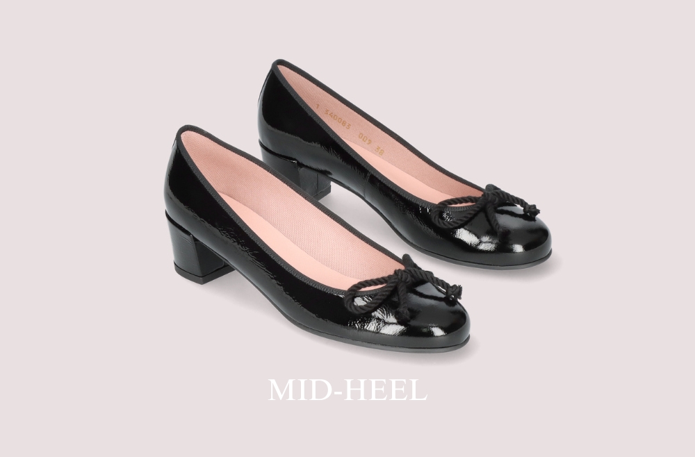 ROSARIO patent-parton（ロザリオ パテント パートン）バレエシューズ