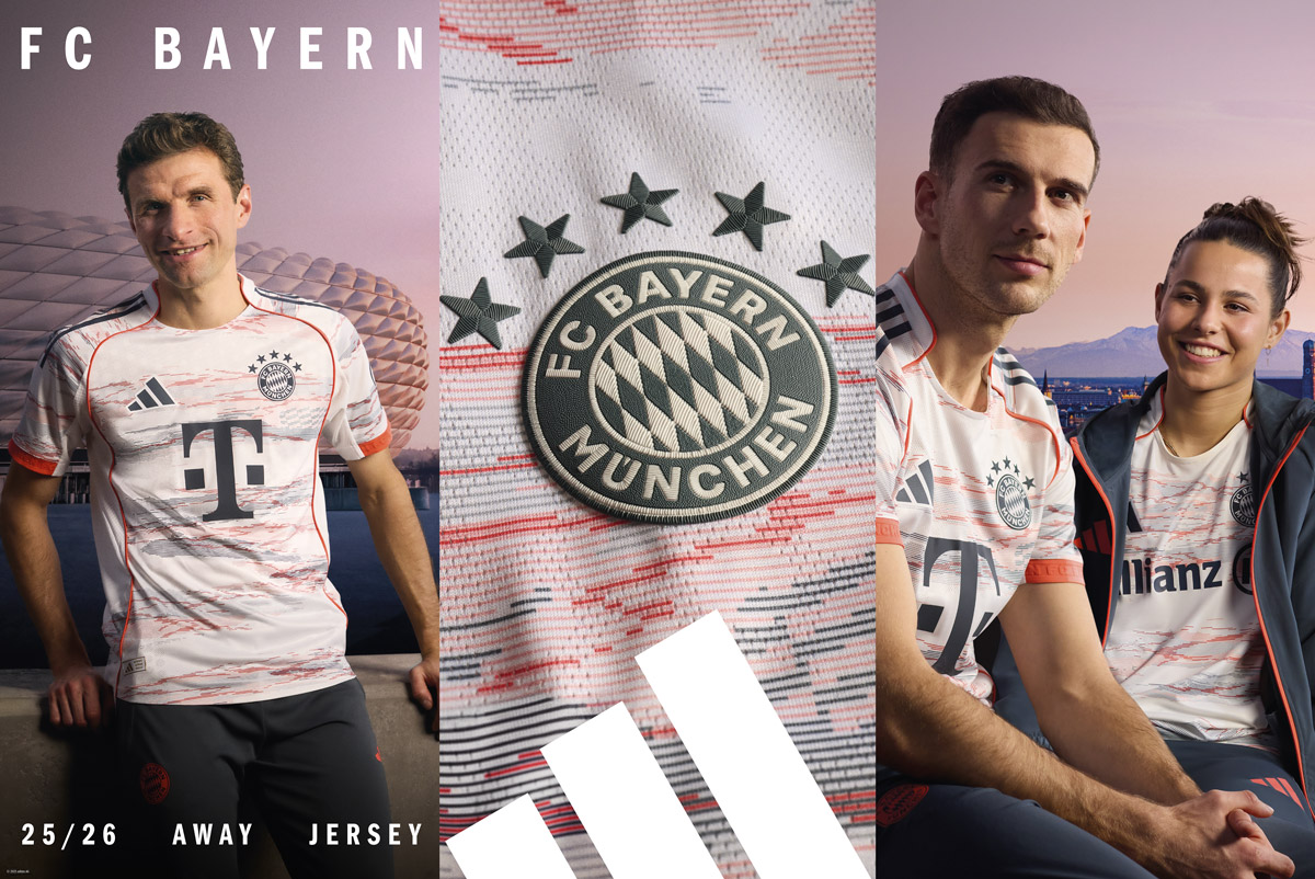25-26 バイエルン・ミュンヘン HOMEユニフォーム／サッカー
