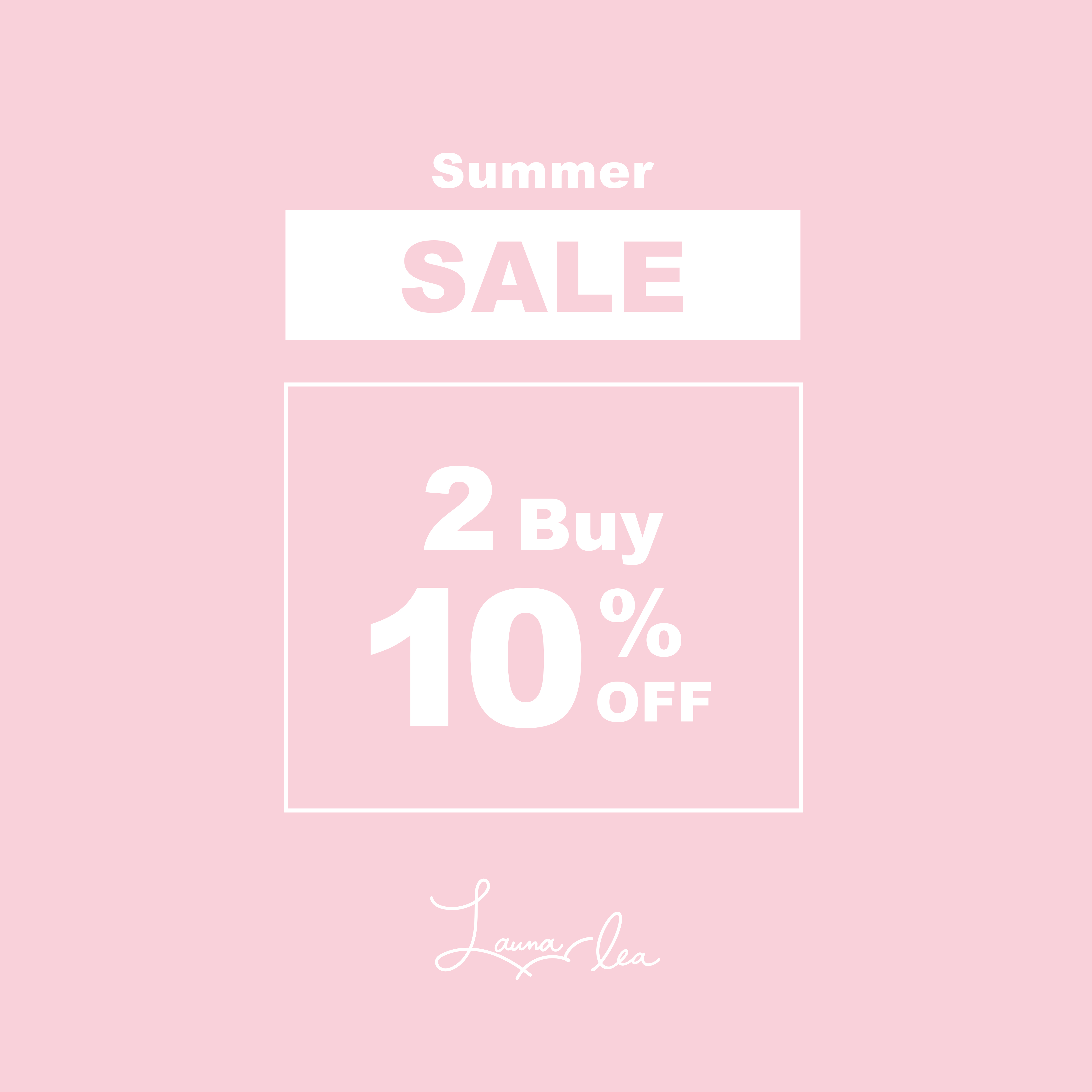 SALE 2BUY 10%OFF セールアイテム2点購入で使える10％OFFクーポンプレゼント