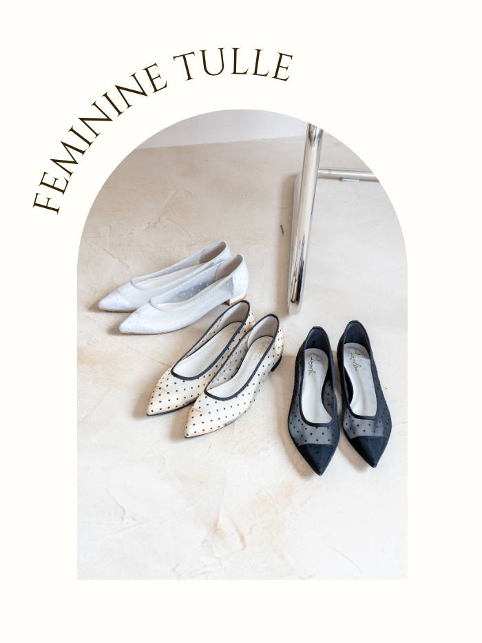 Metallic round toe Ballet Shoes