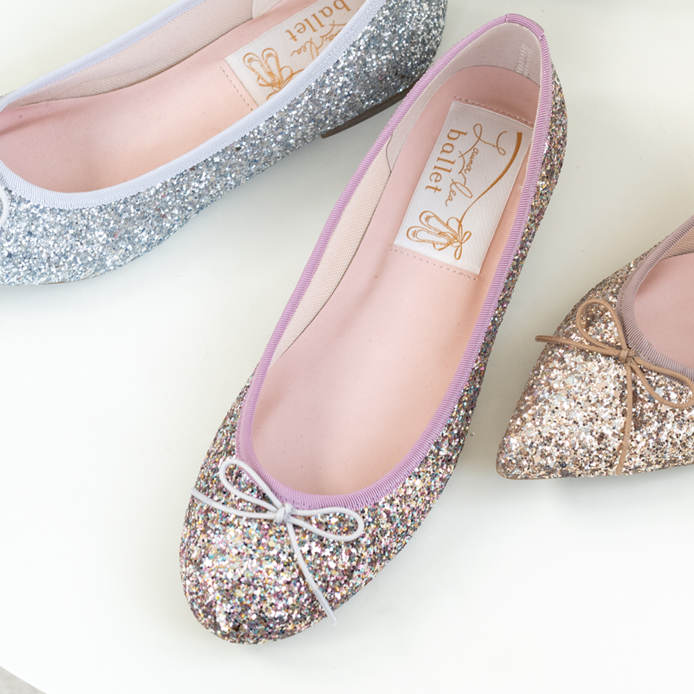 ラウンドトゥバレエシューズ(B1601A) 