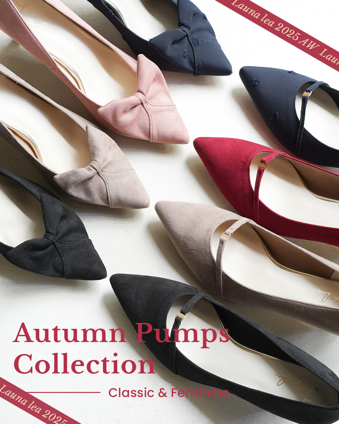 ラウナレア　パンプス　メッシュパンプス レディースシューズ｜Launa lea（ラウナレア）公式通販