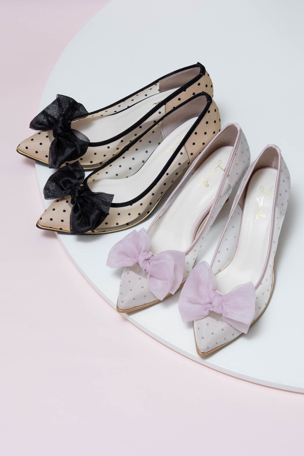 Bijou pointed Pumps