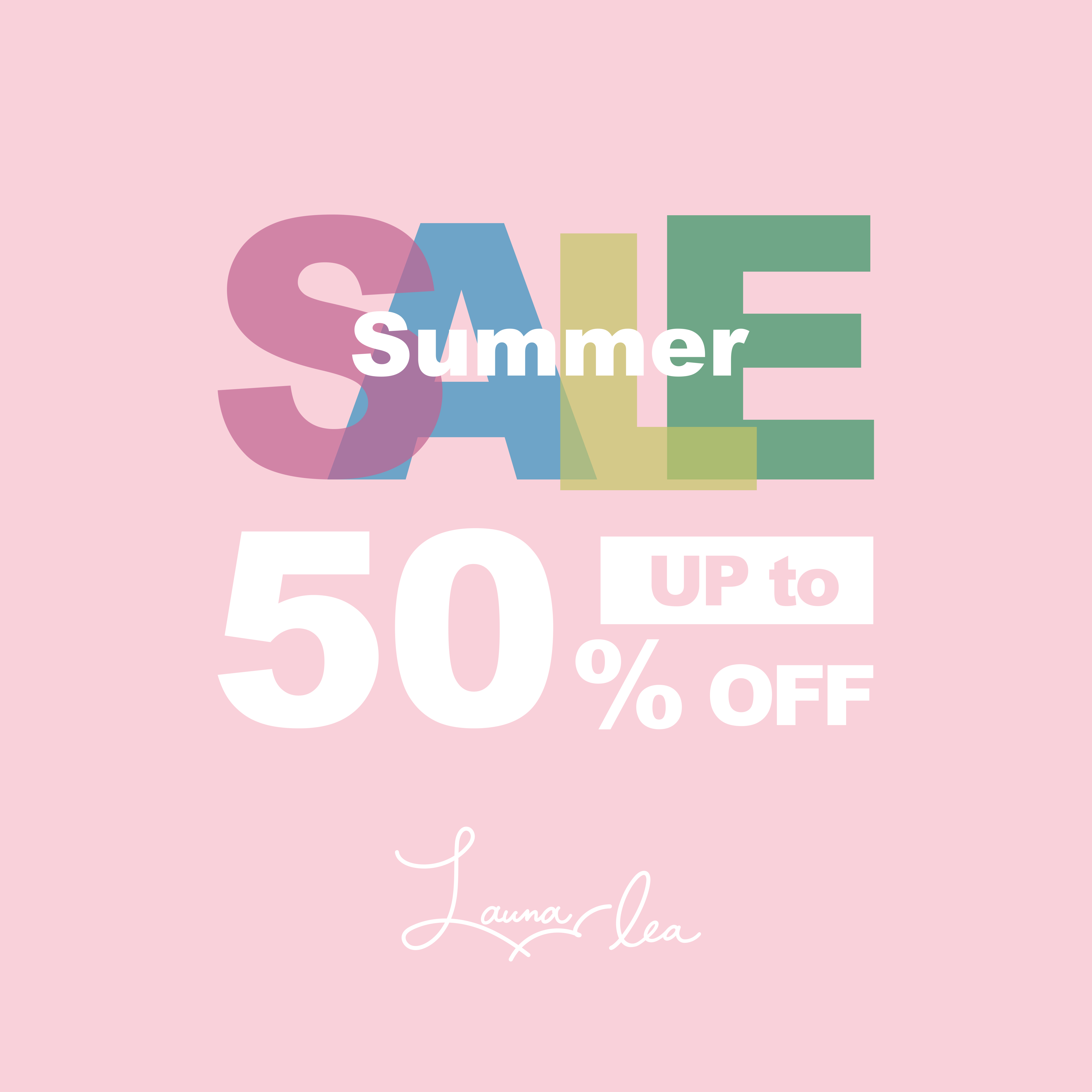2024SS SUMMER SALE START！春夏アイテムが最大50％OFF！